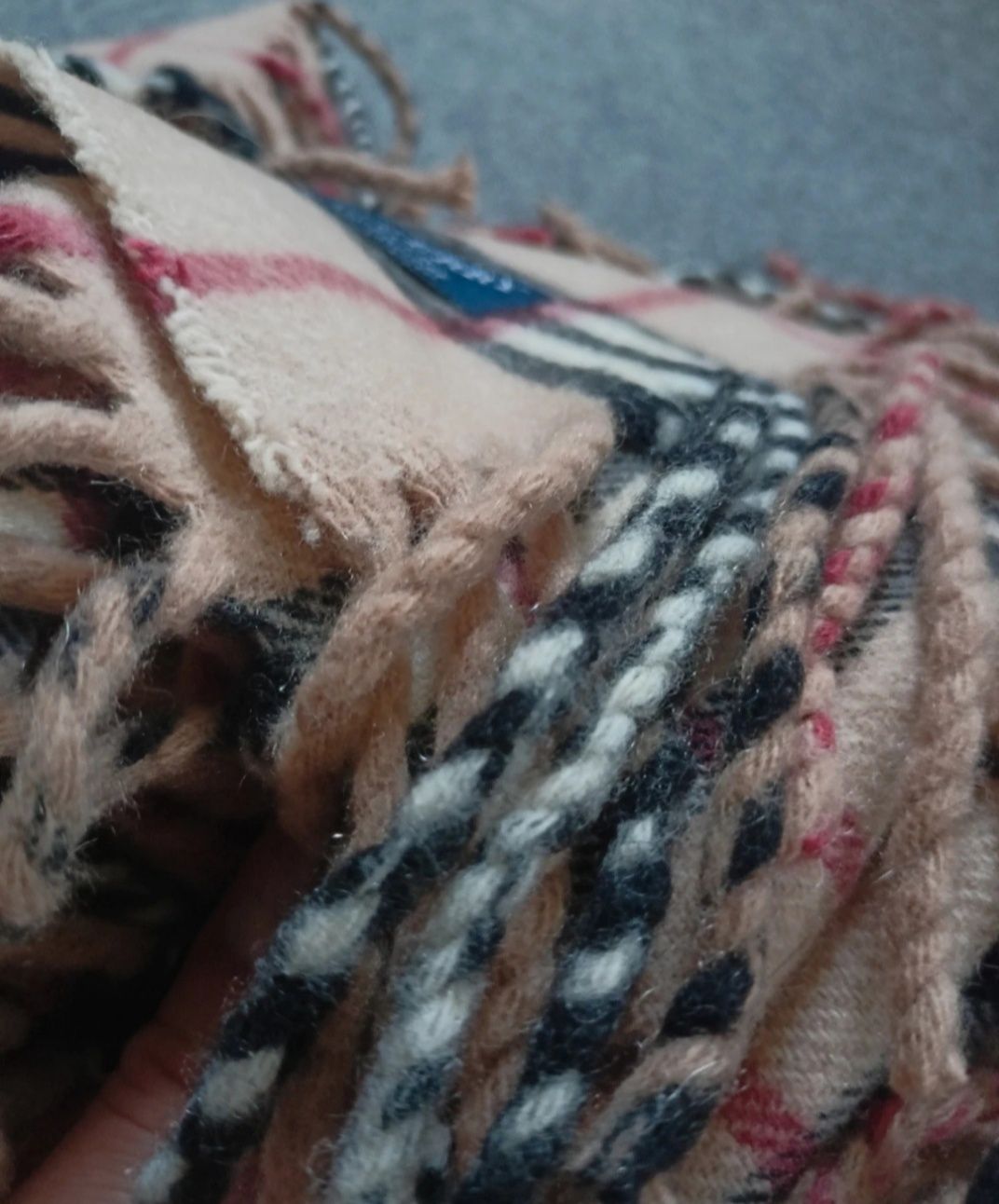 Szalik kaszmir Burberry