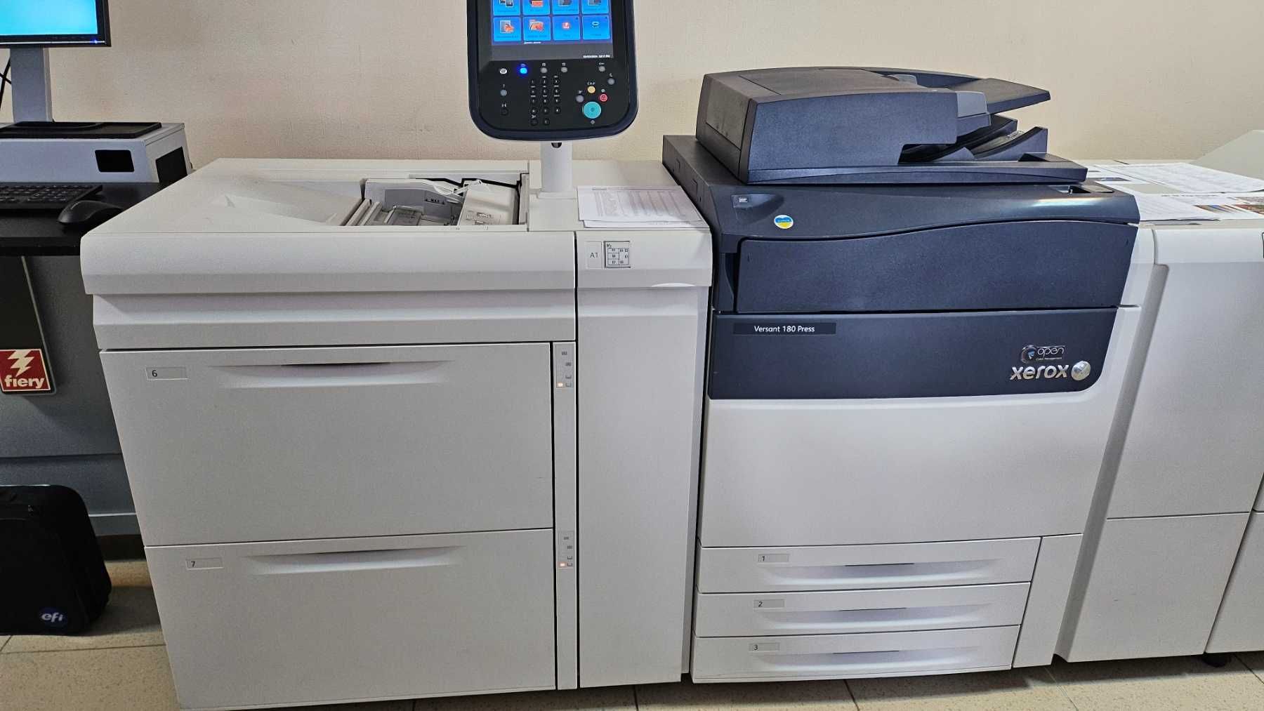 Цифрова друкарська машина  XEROX VERSANT 180 Press б/в