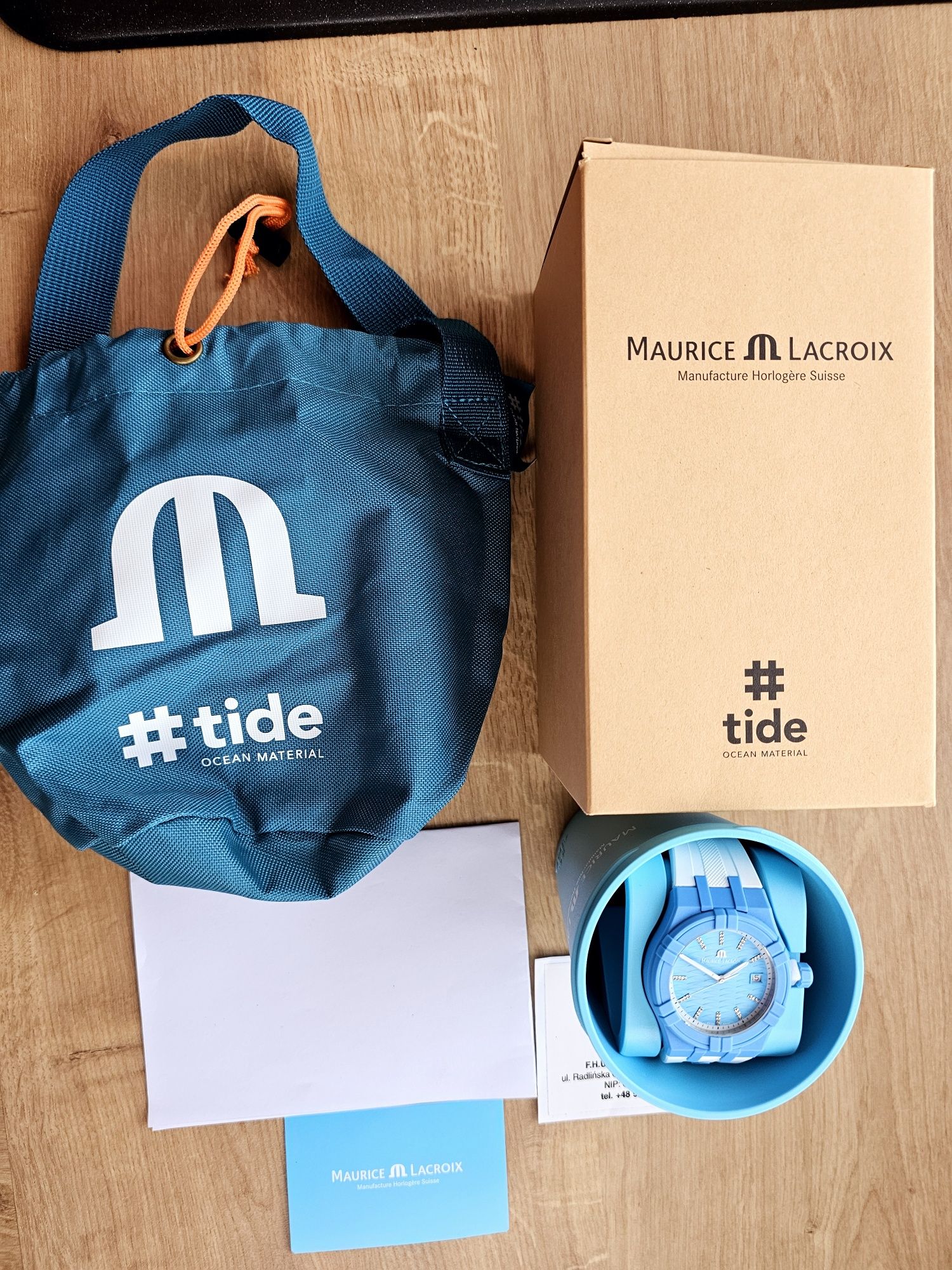 Maurice Lacroix Aikon Tide z diamentami