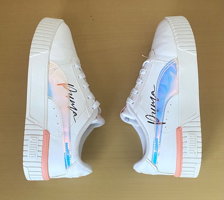 Puma (35р) шкіряні ідеальні стильні кросівки кросовки