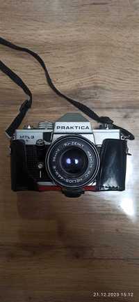 Зеркальная камера : Praktica MTL3 с объективом Helios-44M-6