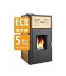 Piec stalowy Ferroli BRETA na pellet 12KW Z PŁASZCZEM