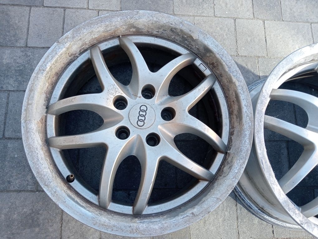 2szt 5x112 17 cali 8j et 35 do renowacji ranty  cena za sztukę