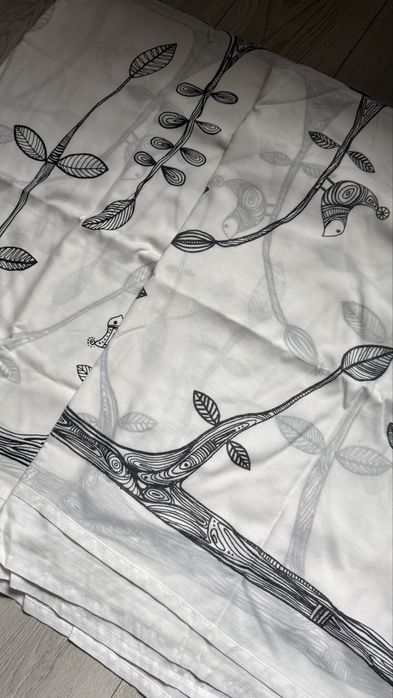 Zaslony ptaszki ikea dwie sztuki