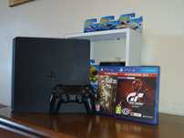 Vendo ps4 1TB + 3 jogos!