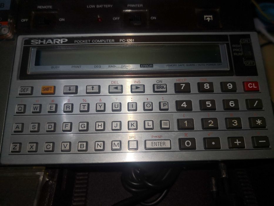 Computador Sharp CE-125 + PC-1261