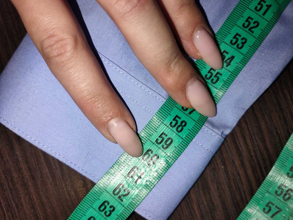 Рубашка сорочка блакитна чоловіча