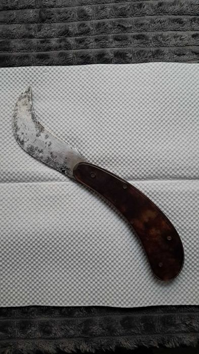 Нож садовый  санитарный советских времен.