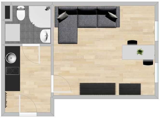 Senatorska 10, Górna, kawalerka w pobliżu Parku Reymonta,BRAK PROWIZJI