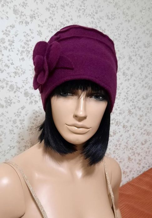 Шапка Diefenthal Німеччина вовна в ретро стилі вовняна вінтаж