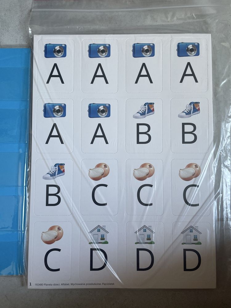 Litery i cyfry - alfabet WSiP - pomoc dla dzieci