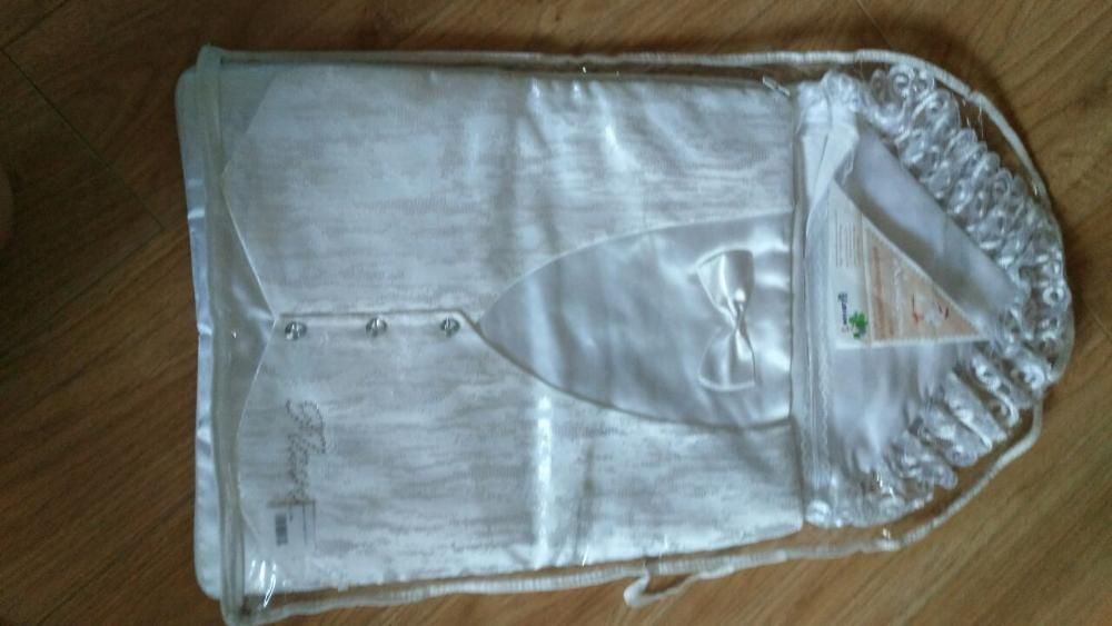 Конверт нарядный для мальчика ПРИНЦ (облегченная весна),