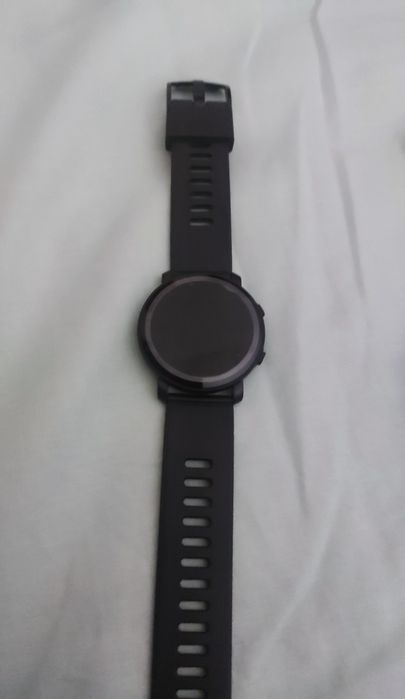 Relógio digital preto