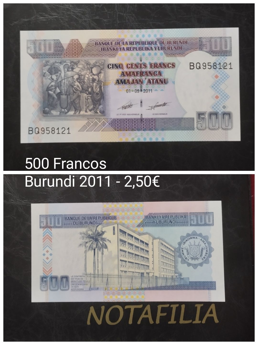 Notas estrangeiras, África