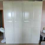 Szafa Ikea Pax 200x60 biała z szufladami