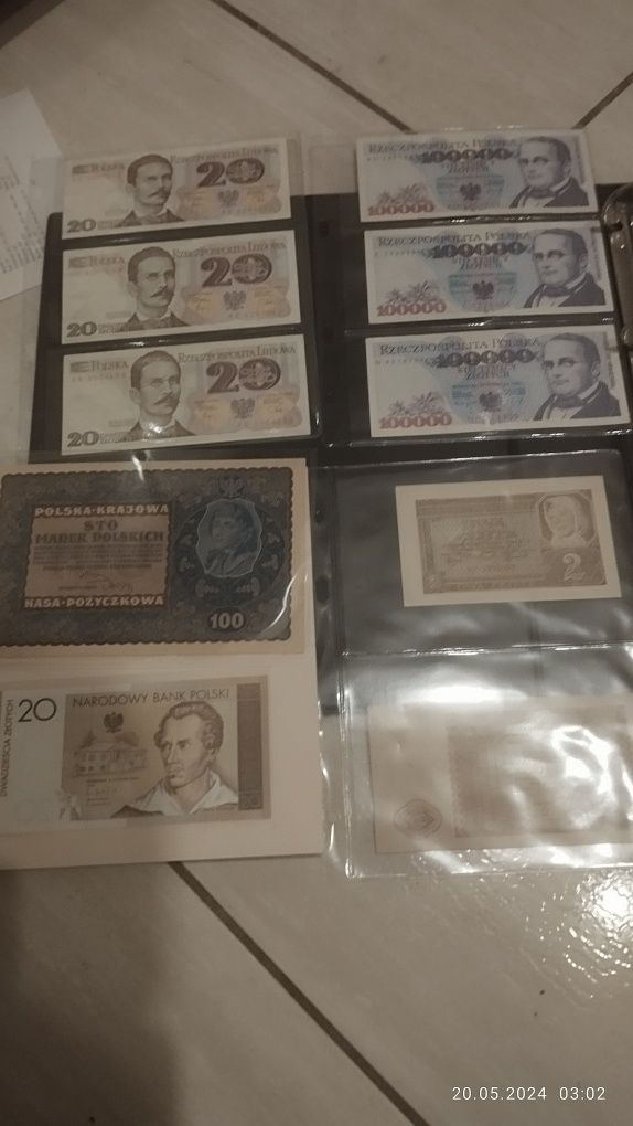 Banknoty kolekcjonerskie tanio dużo bankowych