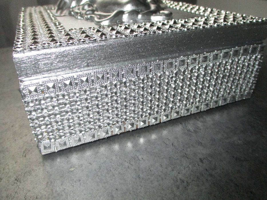 Handmade-Szkatulka z meduza Versace- na bizuterie,drobiazgi (12)