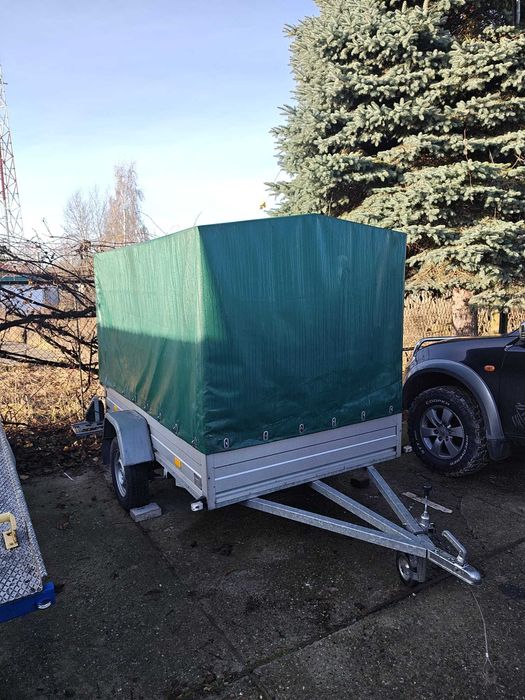 Wynajem przyczepka lekka PLANDEKA | WYPOŻYCZALNIA LAWETA