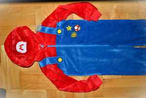 1# Super Mario strój piżama przebranie 6/7 lat_122 cm