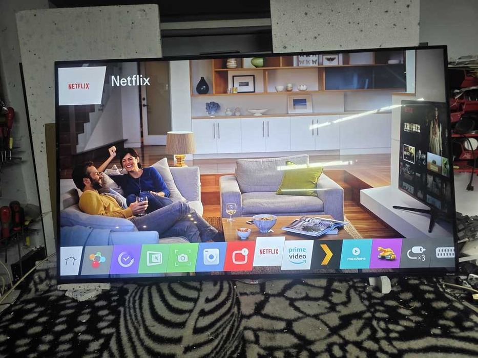 TV LED LG 60 cali 4K-UHD Smart wi-fi - dvbt2-hevc