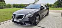 Mercedes-Benz Klasa S LIFT Salon Polska AMG 400D 340KM Long