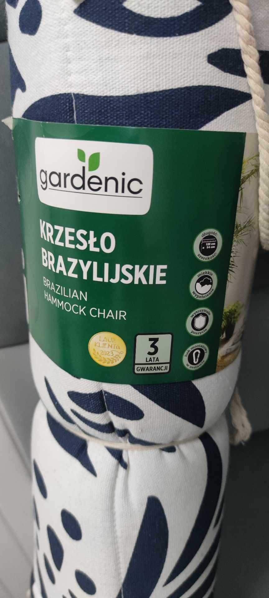 Nowe Krzesło brazylijskie  fotel Boho kokon wiszące bujaczka leżak