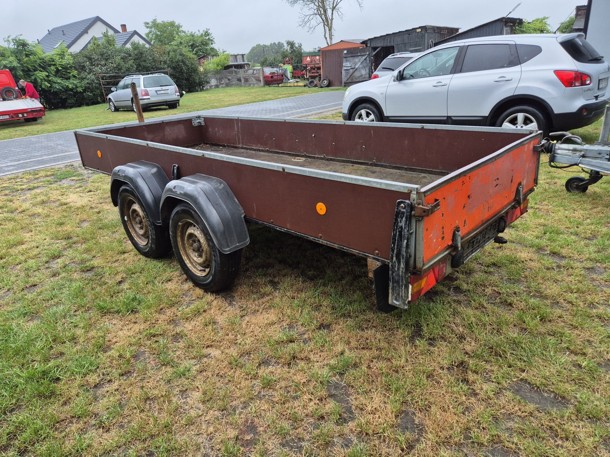 Przyczepka samochodowa Westfalia 3.7x1.4