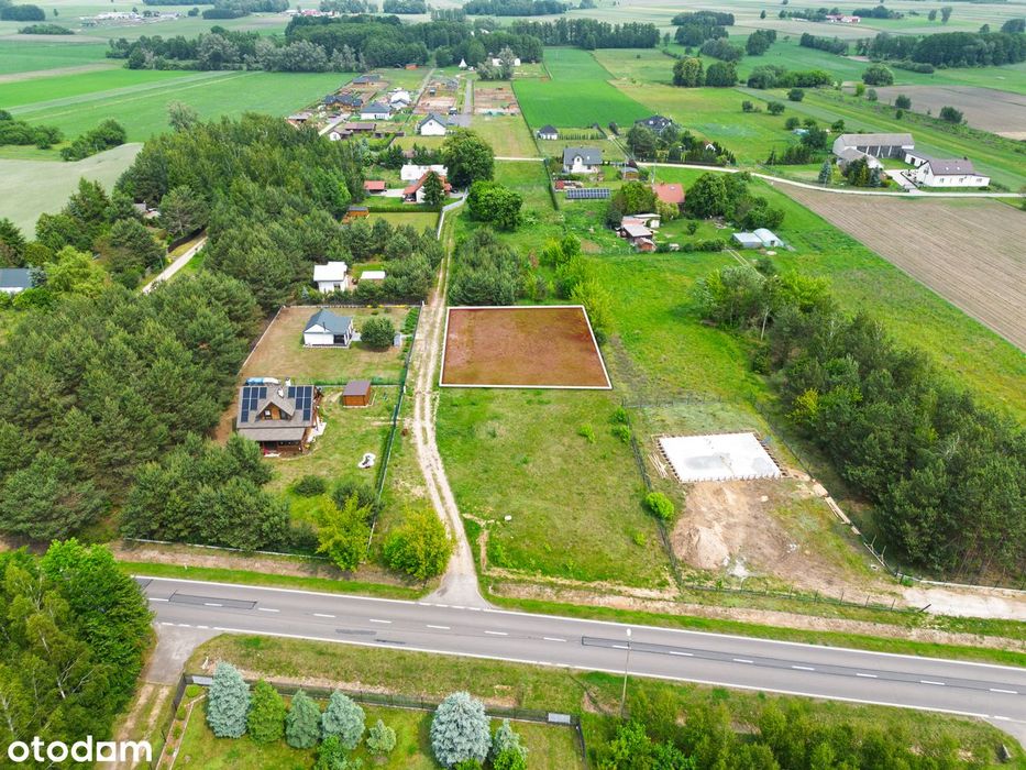 Malownicza działka budowlana w otulinie zieleni p Legionowski Zabłocie