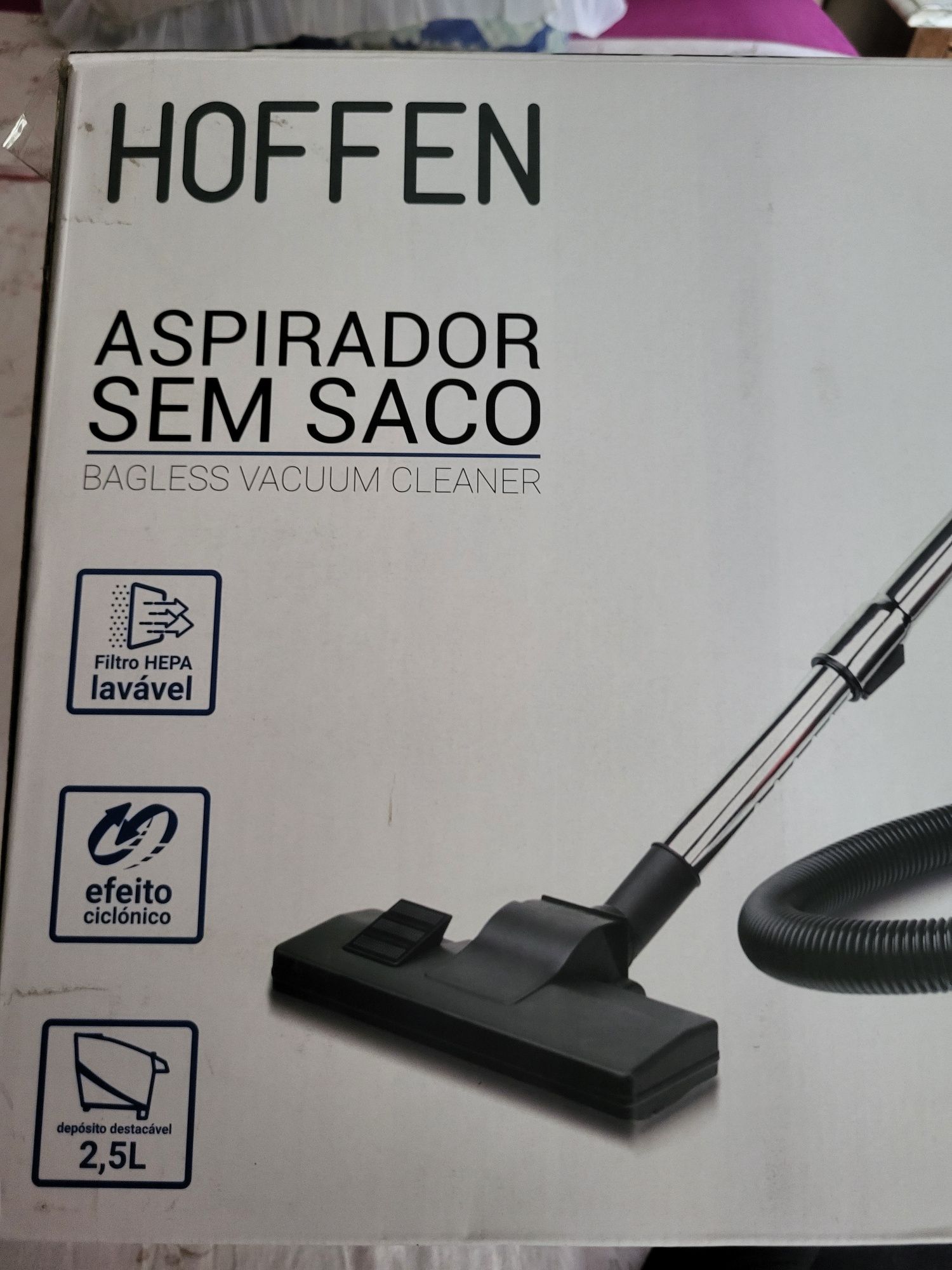 Aspirador sem saco