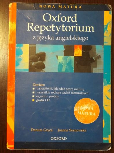 Oxford repetytorium z języka angielskiego Nowa Matura