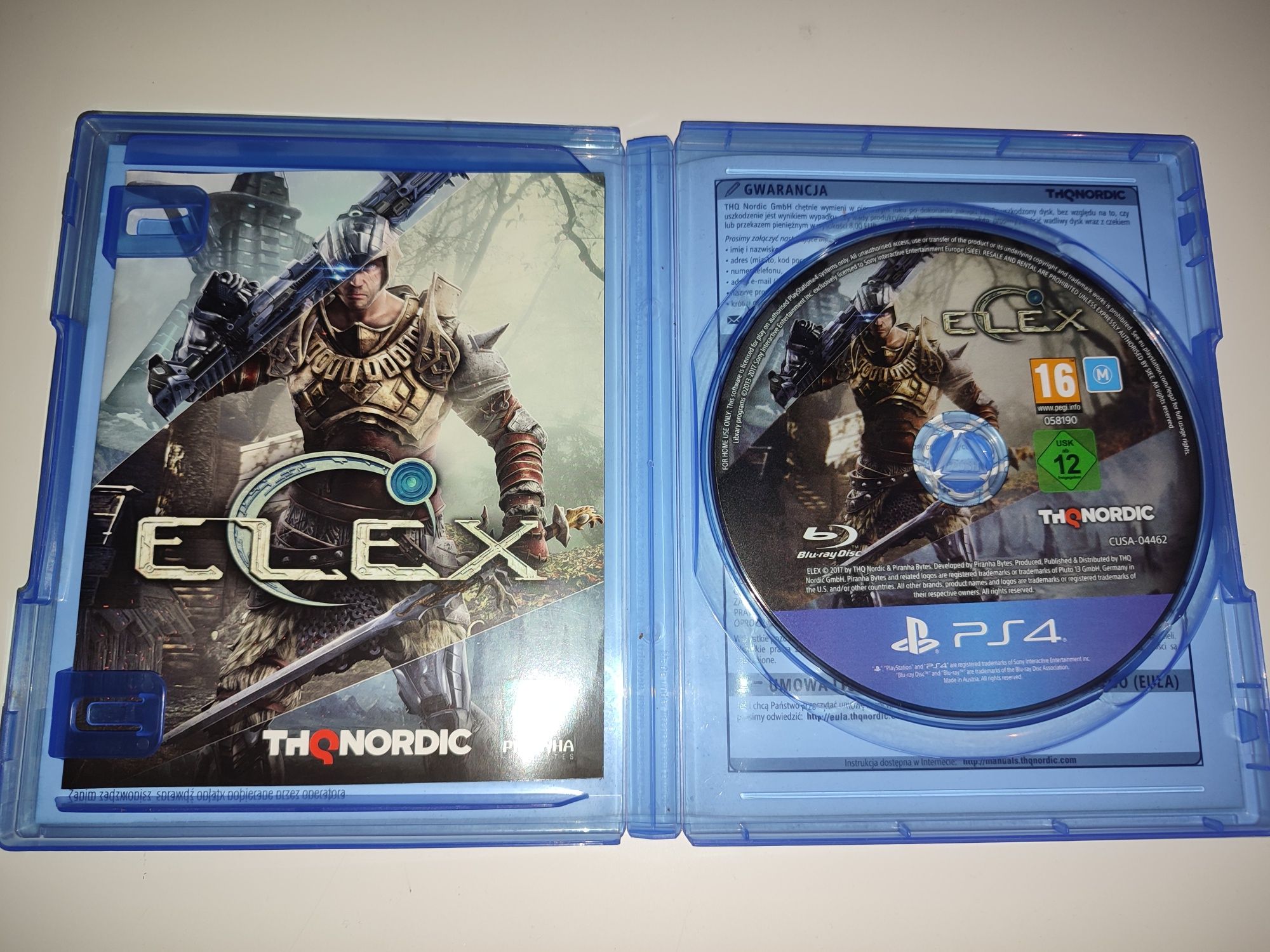 Gra Ps4 Elex PL gry PlayStation 4 Sniper UFC GTA V GOW Mafia Crash NFS