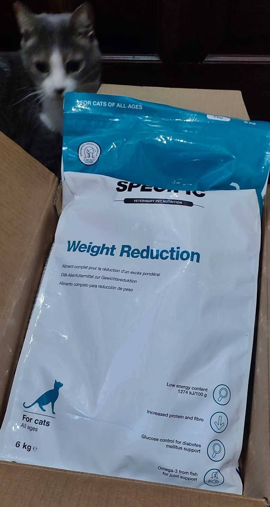 Specific Vet Weight Reduction FRD Cat 6Kg - Ração Seca