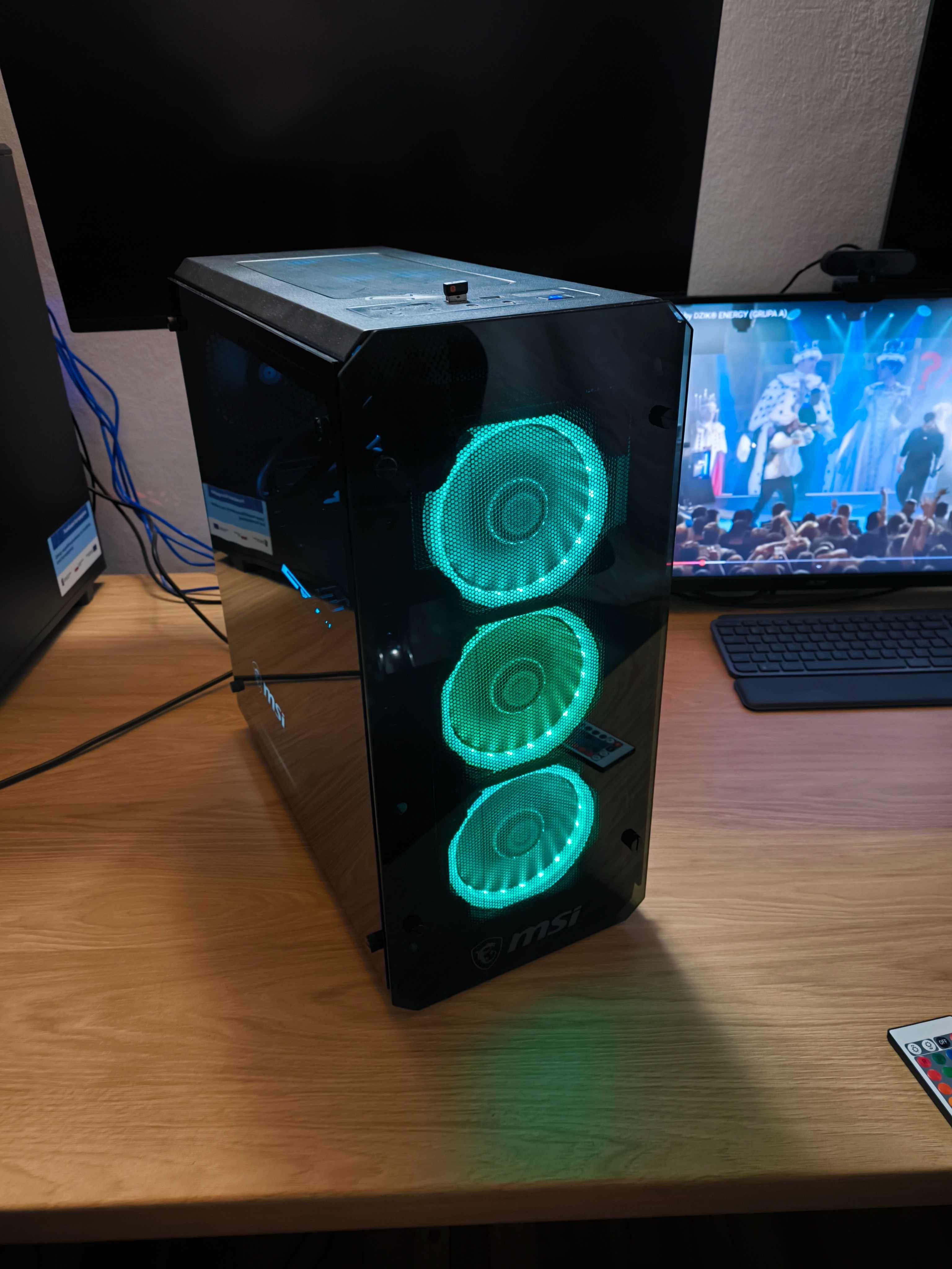 KOMPUTER Intel Monitor 2K 270Hz, NVME, 16 GB RAM, Gwarancja, WI-FI