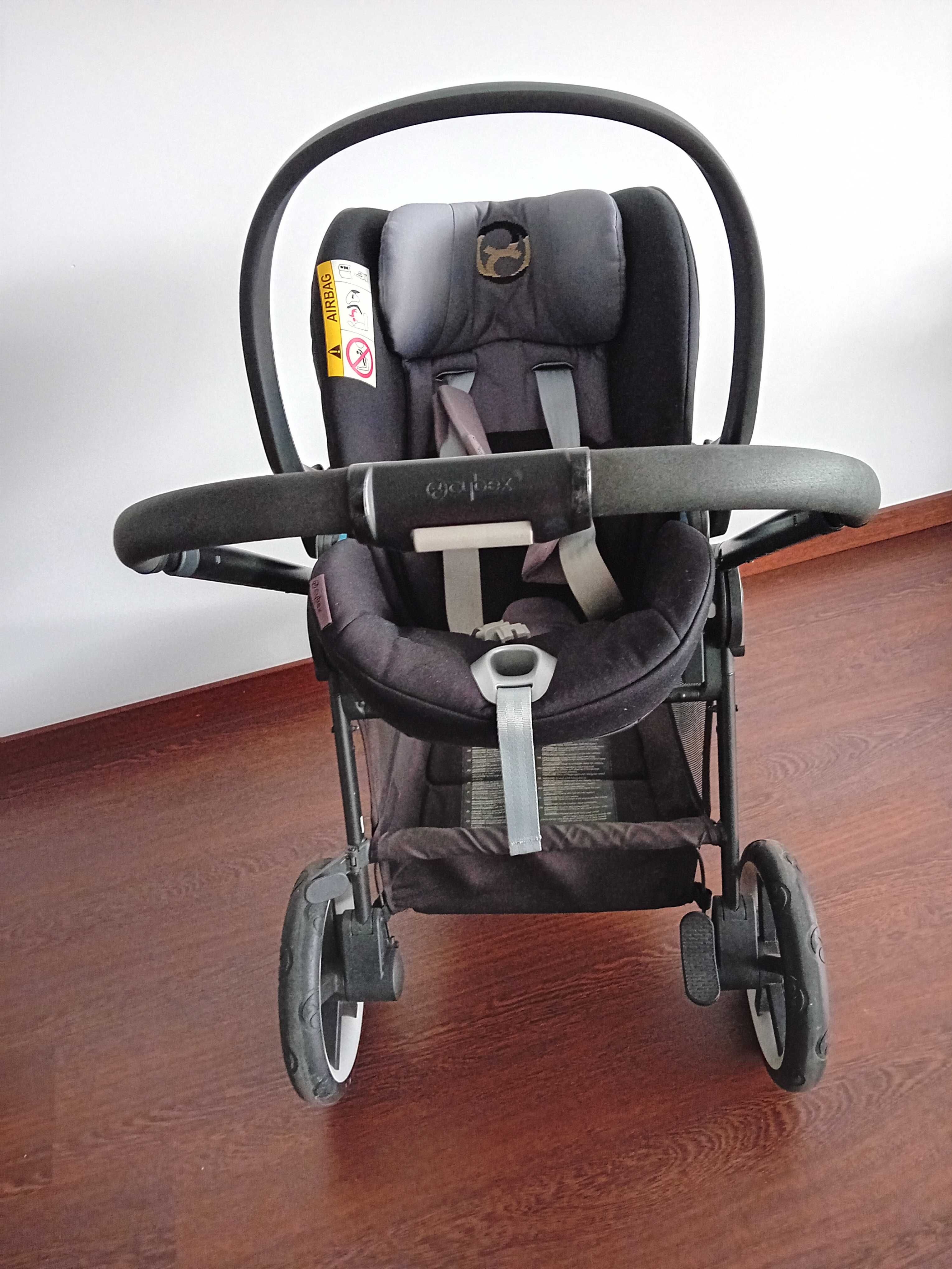 Babycoque e carrinho de passeio cybex