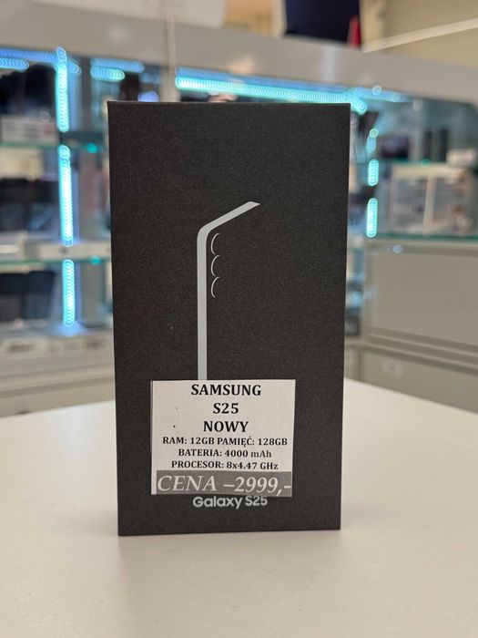 Samsung S25 12/128GB NOWY Topcase Vivo *Raty 0%