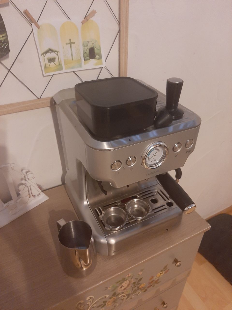 Еспресо-машина Cecotec Power Espresso 20 Barista Aromax з Німеччини