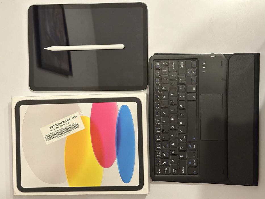 iPad 10th Gen 256GB Stan Idealny + rysik i klawiatura