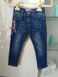 Spodnie jeans dla dziewczynki