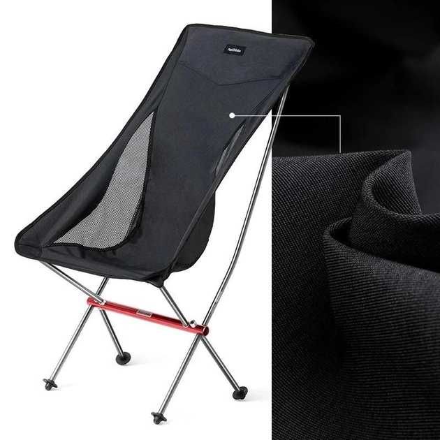 Кресло складное Naturehike YL06 New Backrest Chair NH18Y060-Z grey