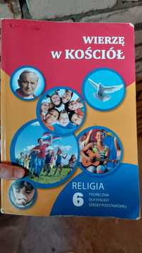 Podręcznik do religii dla klasy 6 "Wierzę w kościół"