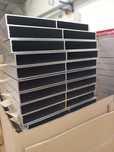 Profil aluminiowy 200x20x1.5 wzamcniany ,komorowy ,sztacheta,przęsło,b