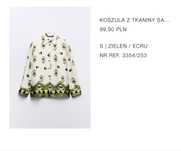 Koszula bluzka Zara rozmiar S