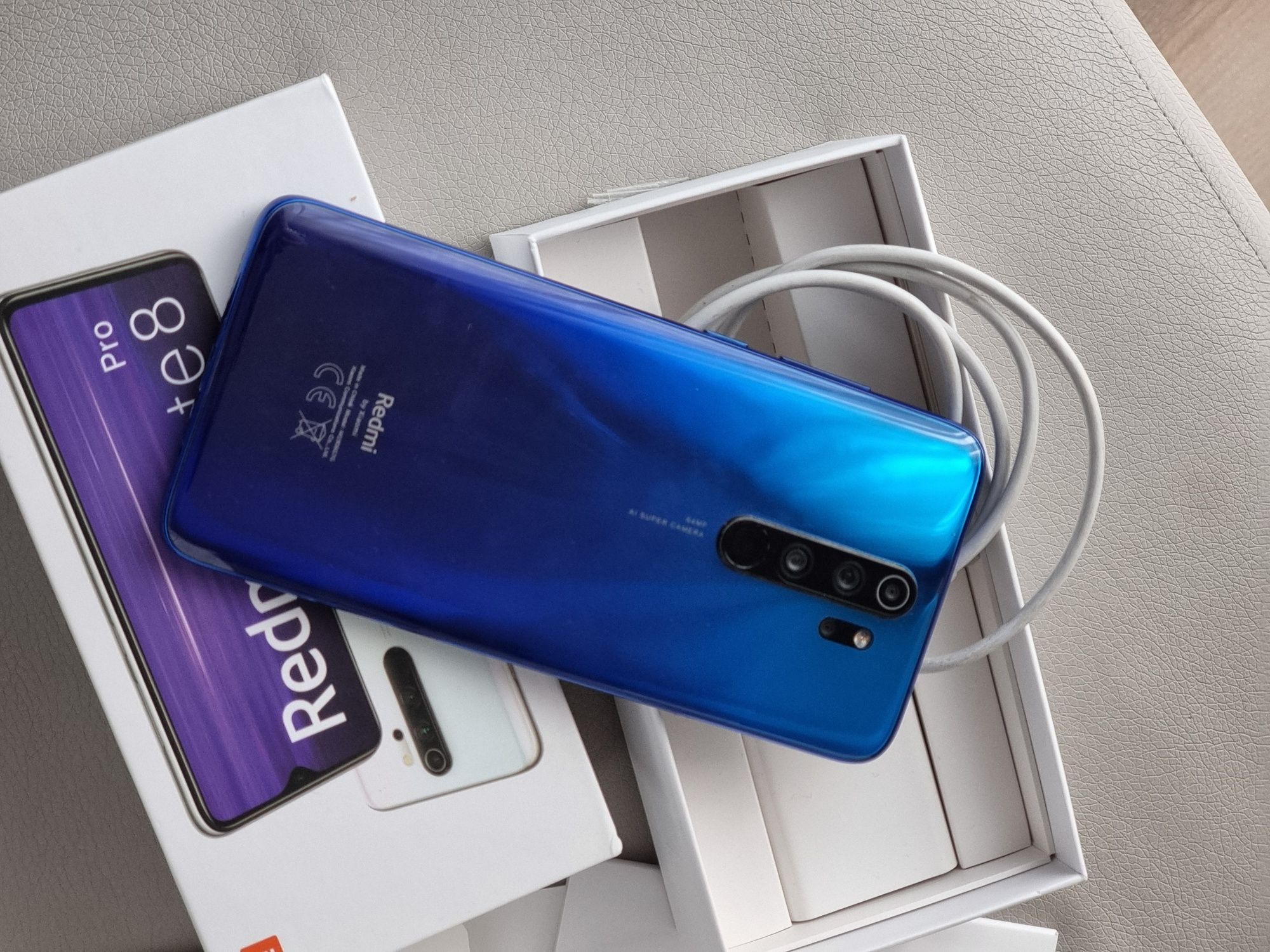 Xiaomi Redmi Note 8 PRO 6GB RAM 128GB niebieski bez blokad