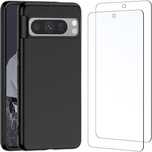 etui new'c do google pixel 8 pro + 2 × szkło ochronne  czarne