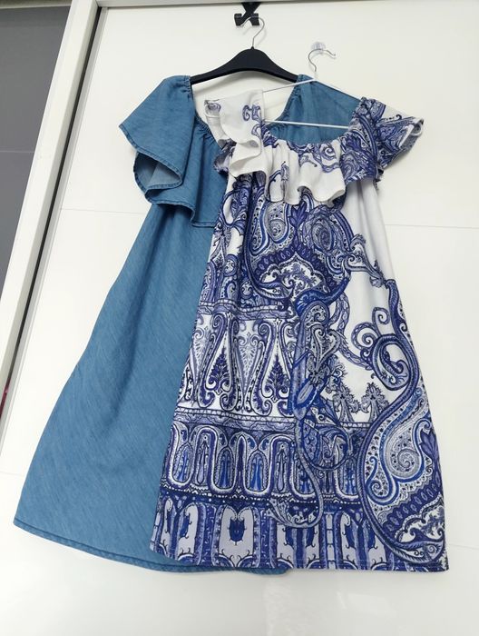 Zestaw dwie sukienki hiszpanki  r.XS/S 34/36