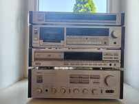 DENON Wieża z4 elementów wzmacniacz+magnetofon+CD+radio+pilot tip top