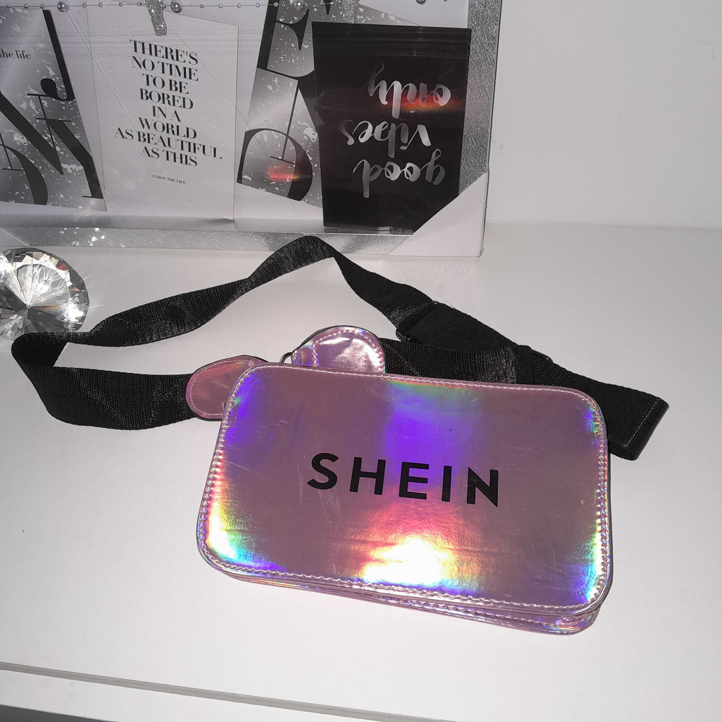 Holograficzna torebka Shein