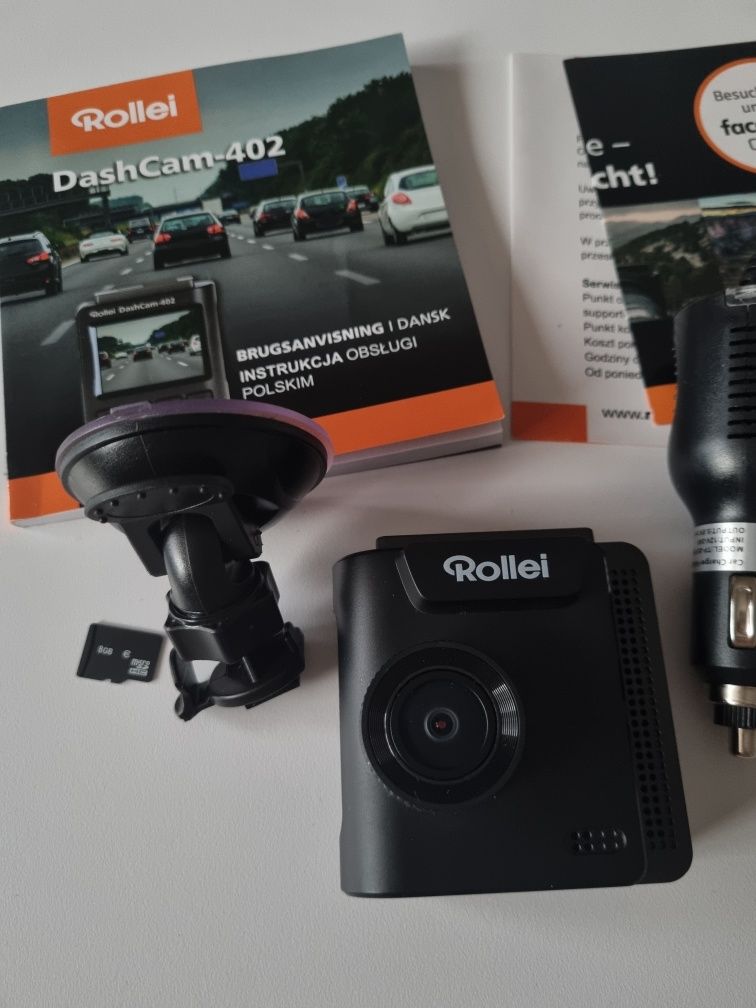 Kamera samochodowa, wideorejestrator Rollei DashCam-402