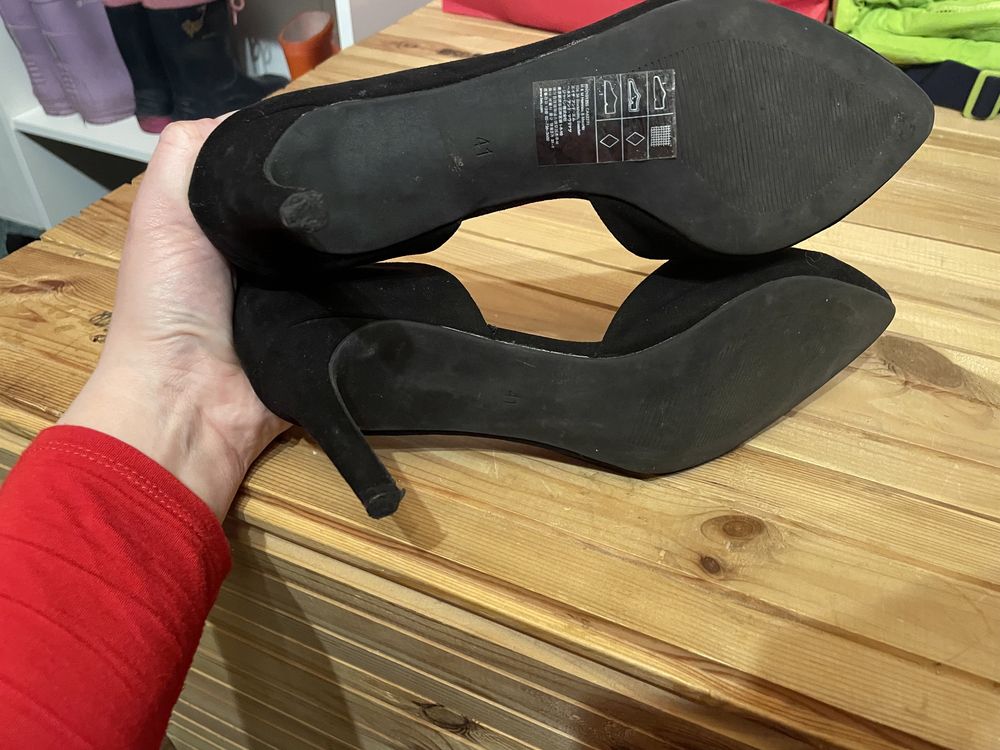 Szpilki czarne H&M rozmiar 41