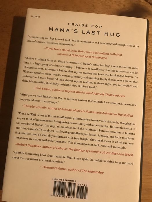 Livro “Mama’s Last Hug”